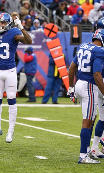 Odell Beckham's big plays have dropped off in winning streak